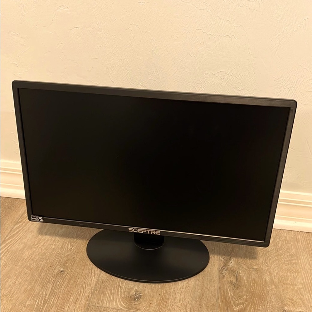 Sceptre 20" 1600x900 75Hz Ultra Thin LED Monitor VGA Built-in Speakers